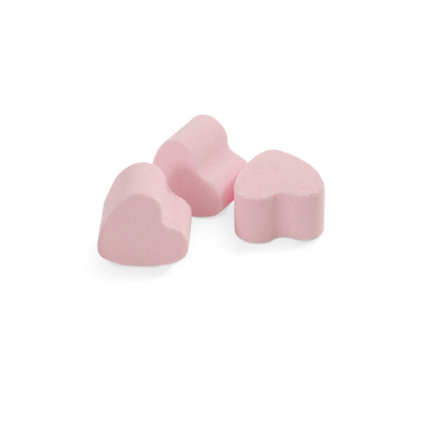 Bath Bubble and Beyond Damask Rose Mini Bath Hearts 1kg