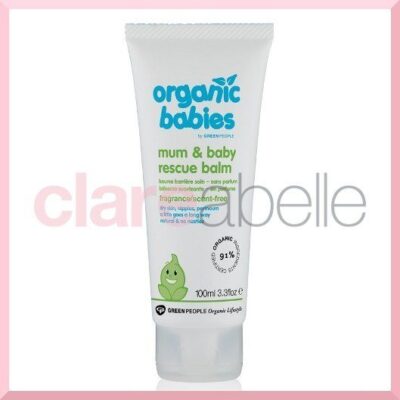 Organic Babies Mum & Baby Rescue Balm Scent Free 100ml