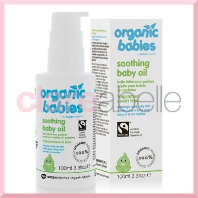 Organic Babies Soothing Baby Oil – Scent Free