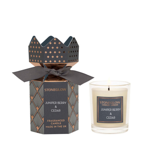 Stoneglow Juniper Berry & Cedar 9cl Votive Cracker