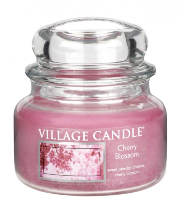 Village Candle Cherry Blossom Small Jar 262g