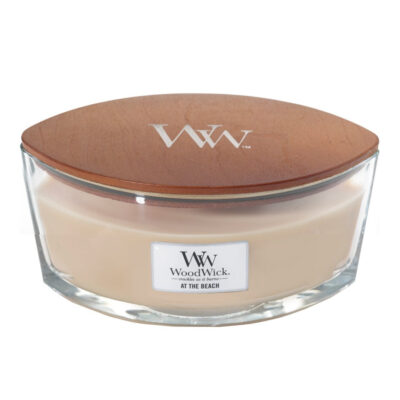 Woodwick At the Beach Ellipse Candle