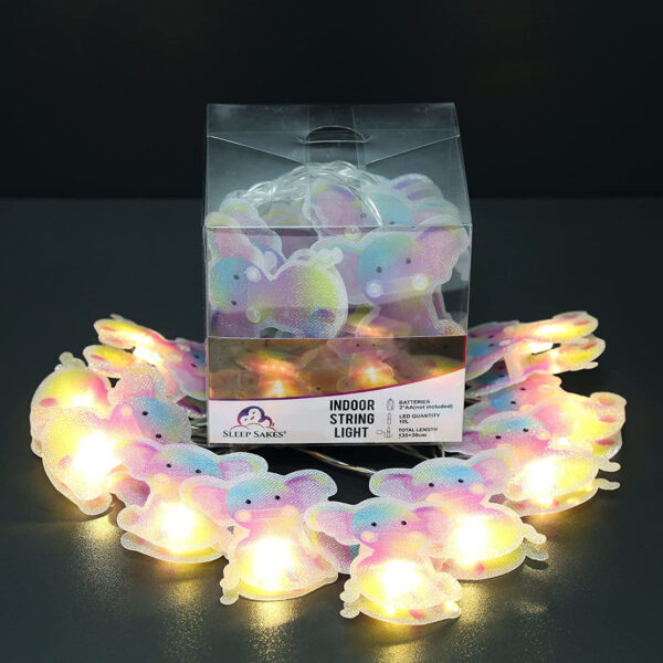 Sleep Sakes Rainbow Elephant Night Lights