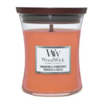 Woodwick Tamaridn And Stonefruit Medium Jar Candle