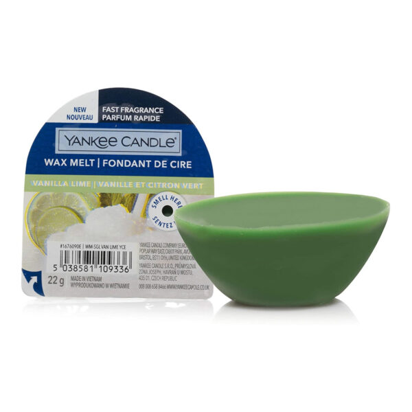 Yankee Candle Vanilla Lime Wax Melt